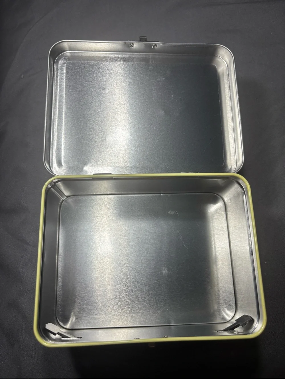 New Garfield Purple Metal Tin Lunchbox